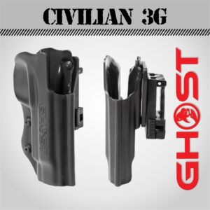 Holster za civilno nošenje oružja – model CIVILIAN 3G GHOST